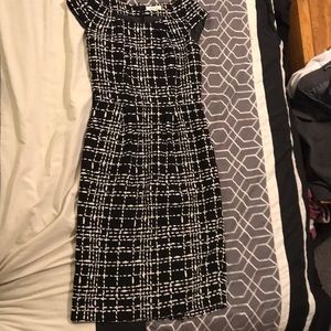 Black and white dress!